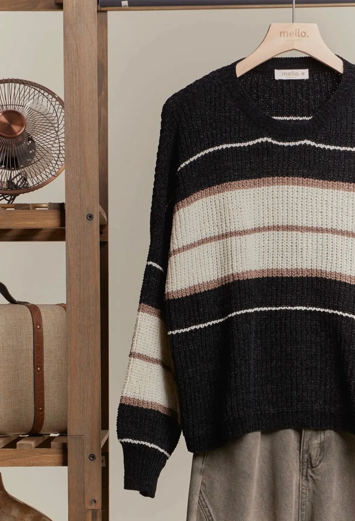 A Cozy Striped Sweater