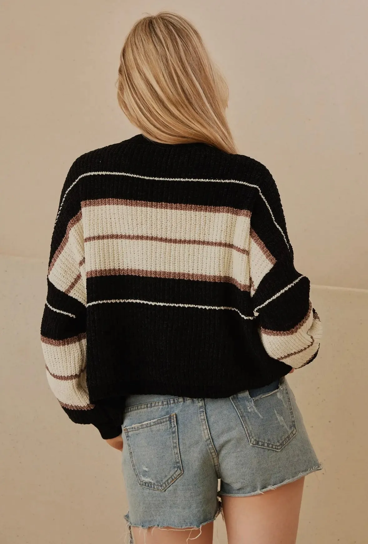 A Cozy Striped Sweater