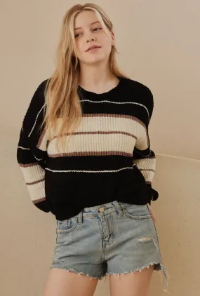 A Cozy Striped Sweater