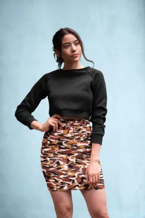 Camofludge 2 Pencil Skirt