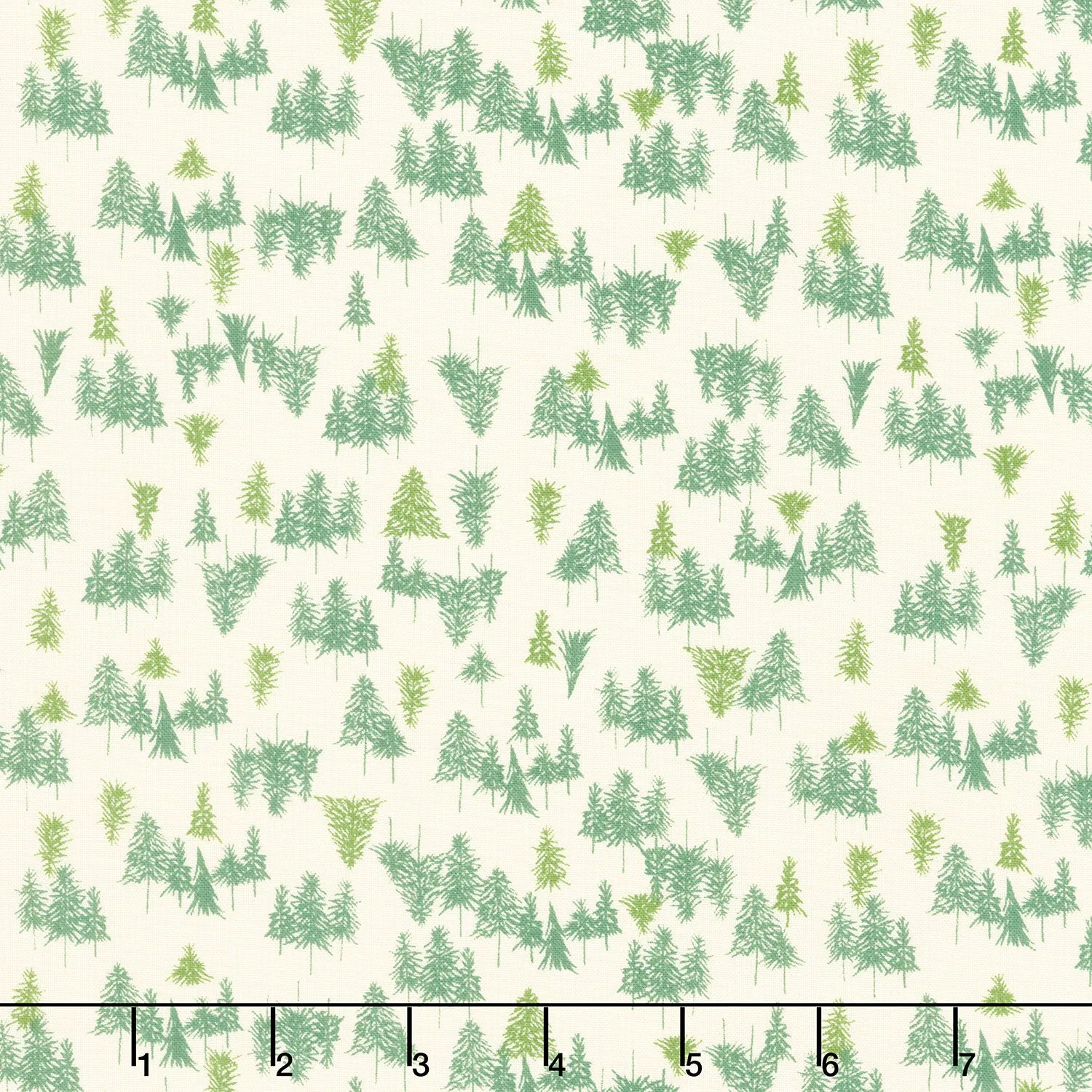 Cozy Wonderland - Tree Farm Natural Yardage