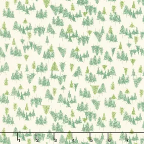 Cozy Wonderland - Tree Farm Natural Yardage