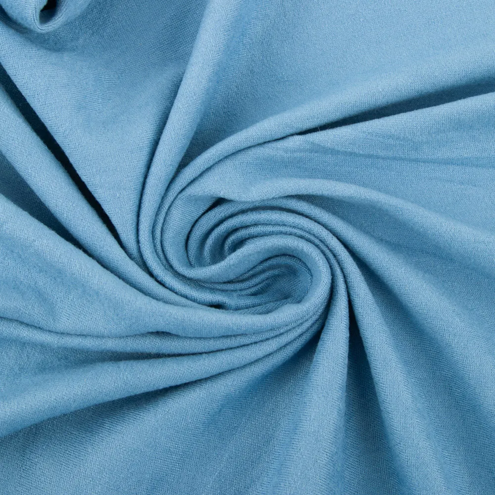 Double Brushed Spandex Knit - Blue