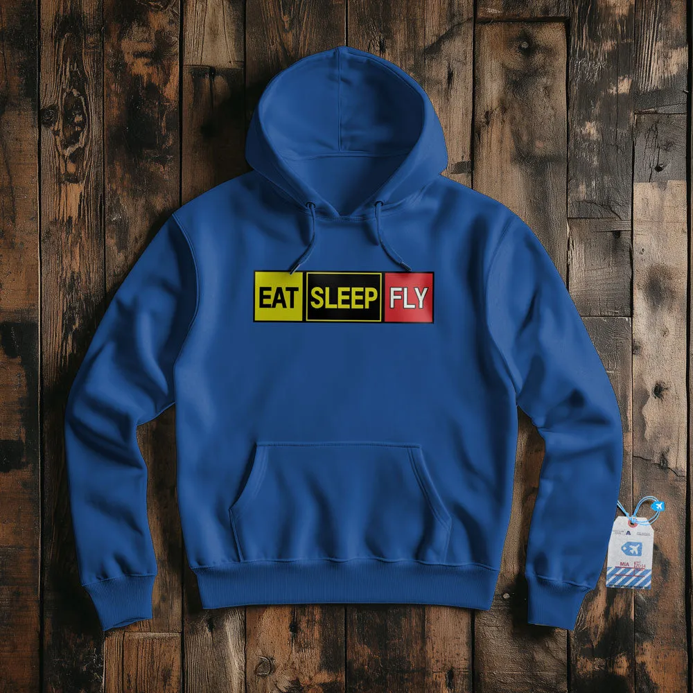 Eat Sleep Fly - Pullover Hoodie