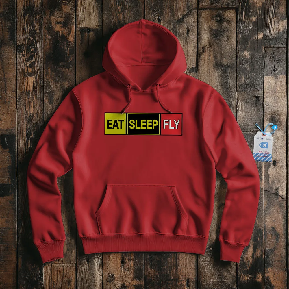 Eat Sleep Fly - Pullover Hoodie