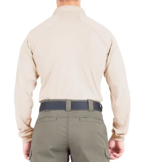 First Tactical Men's Performance Long Sleeve Polo