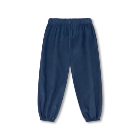 Garret Gathered Pant | Navy Cord