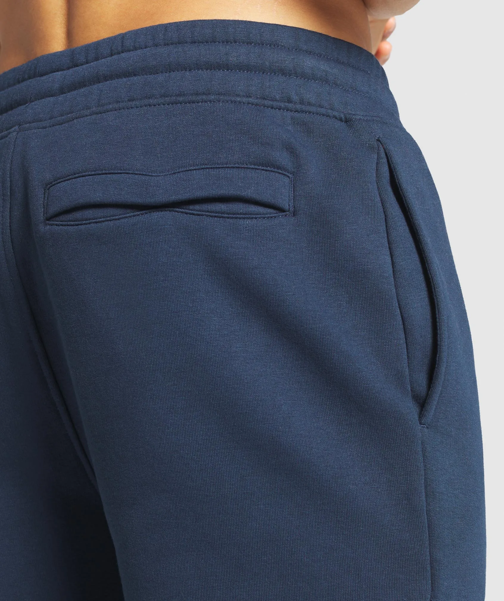 Gymshark Crest Joggers - Navy