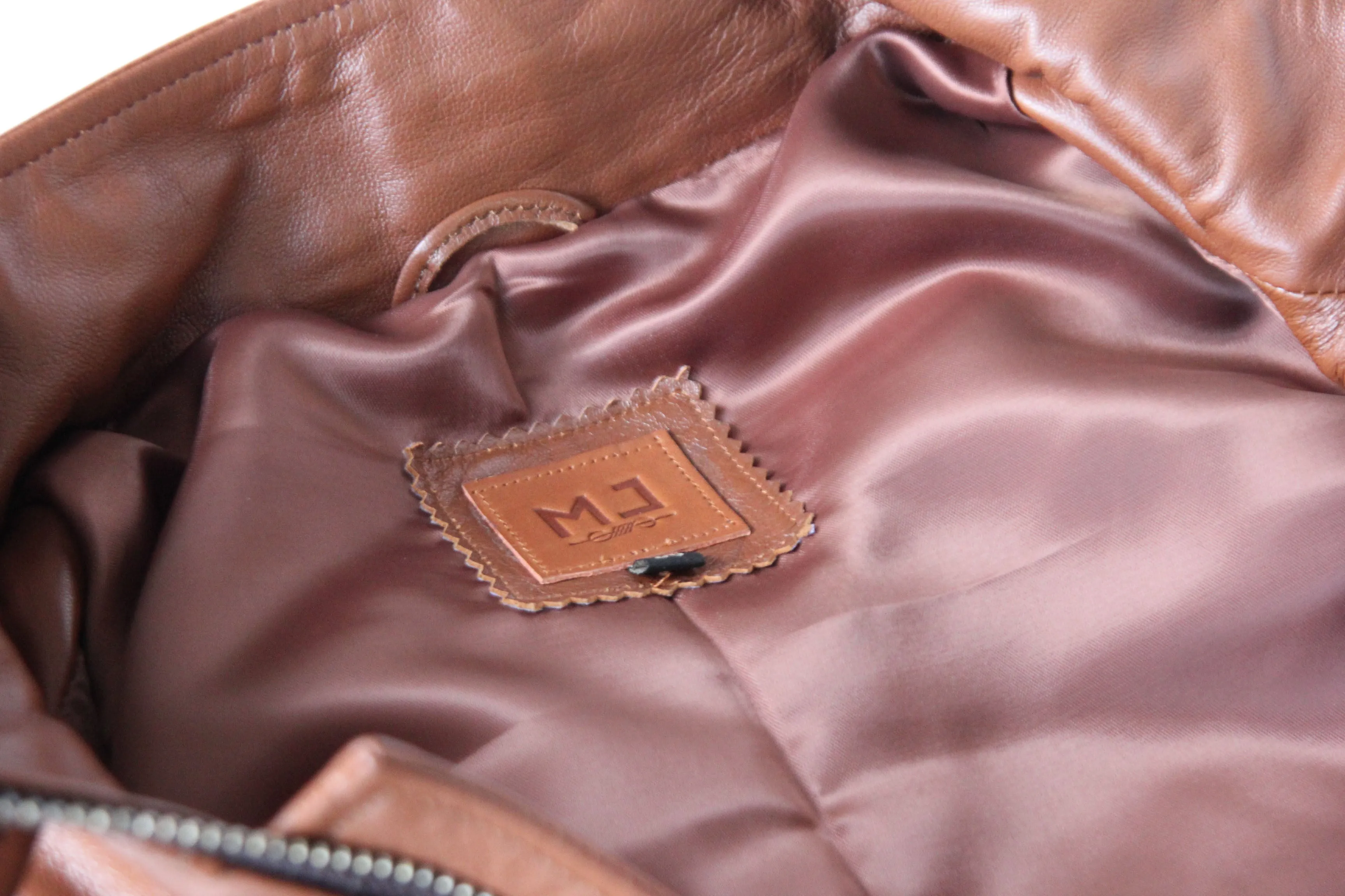 HUGO Men's Leather Jacket – Premium Lambskin Design for Timeless Style