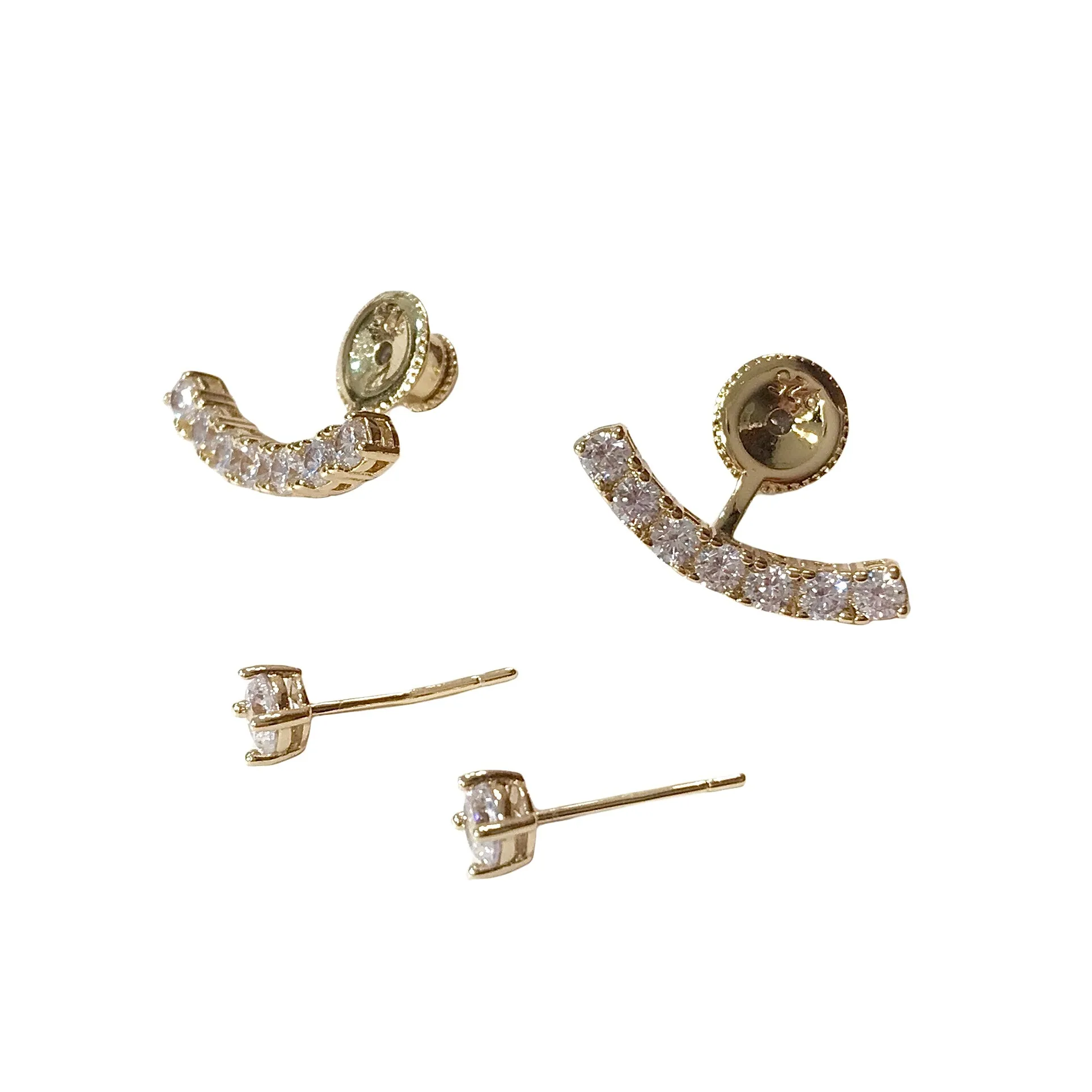 Jacklyn Swing Jacket Earrings