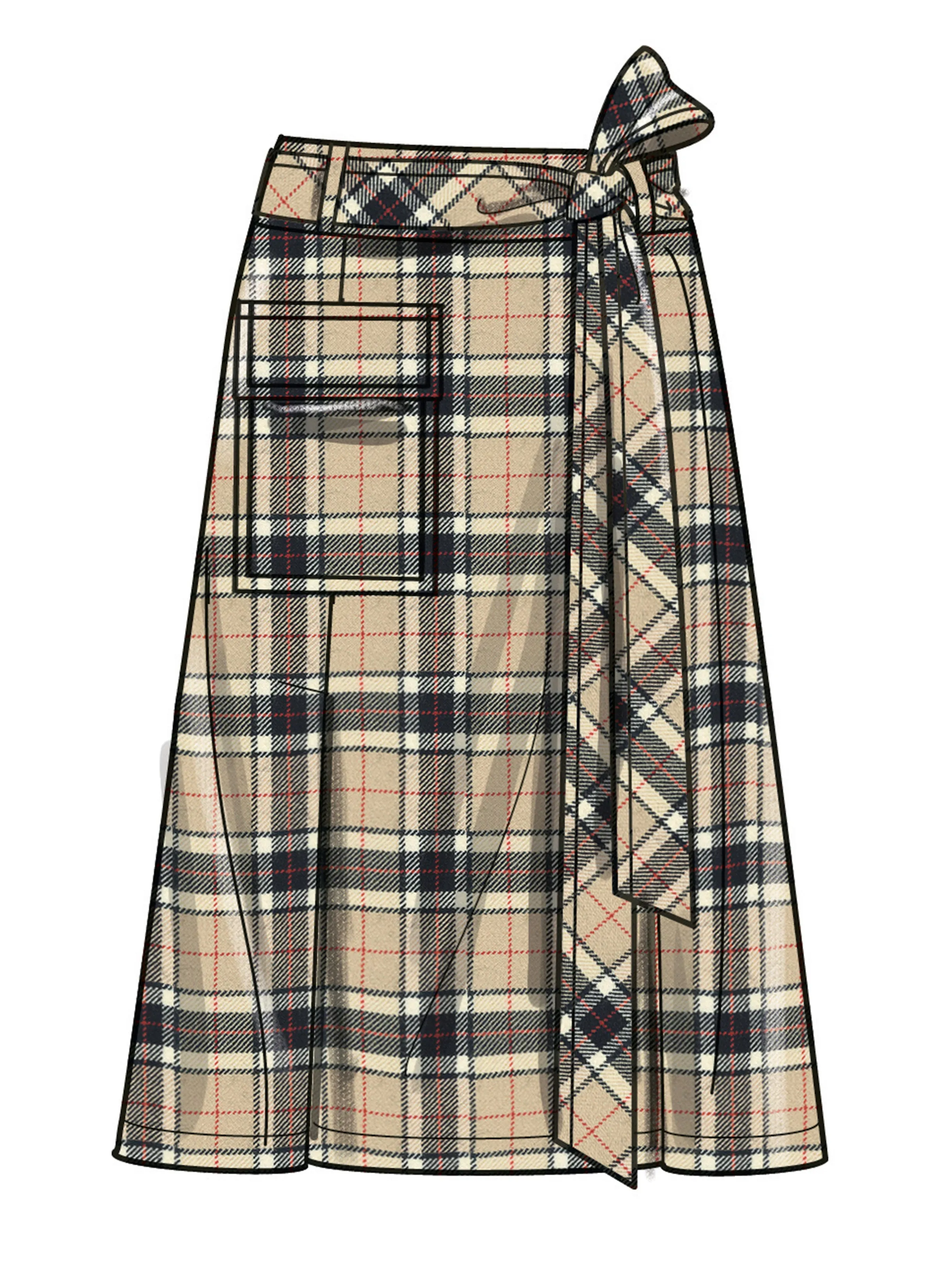 Simplicity Sewing Pattern 3005 Skirts