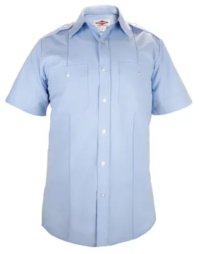 Sinatra Uniform Poly Cotton Short Sleeve Transit Shirt - Light Blue