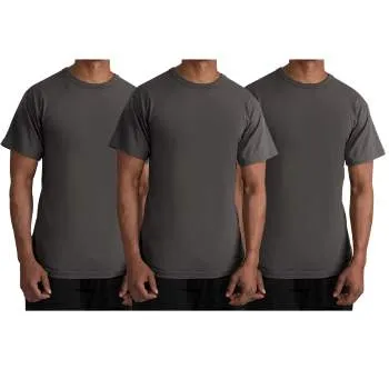 Solid Color Cotton / Polyester Blend Military T-Shirt