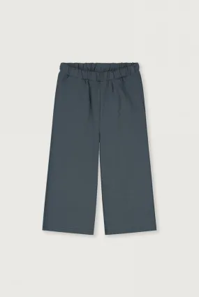 Straight Leg Trousers GOTS | Blue Grey