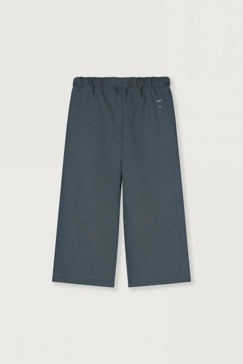 Straight Leg Trousers GOTS | Blue Grey