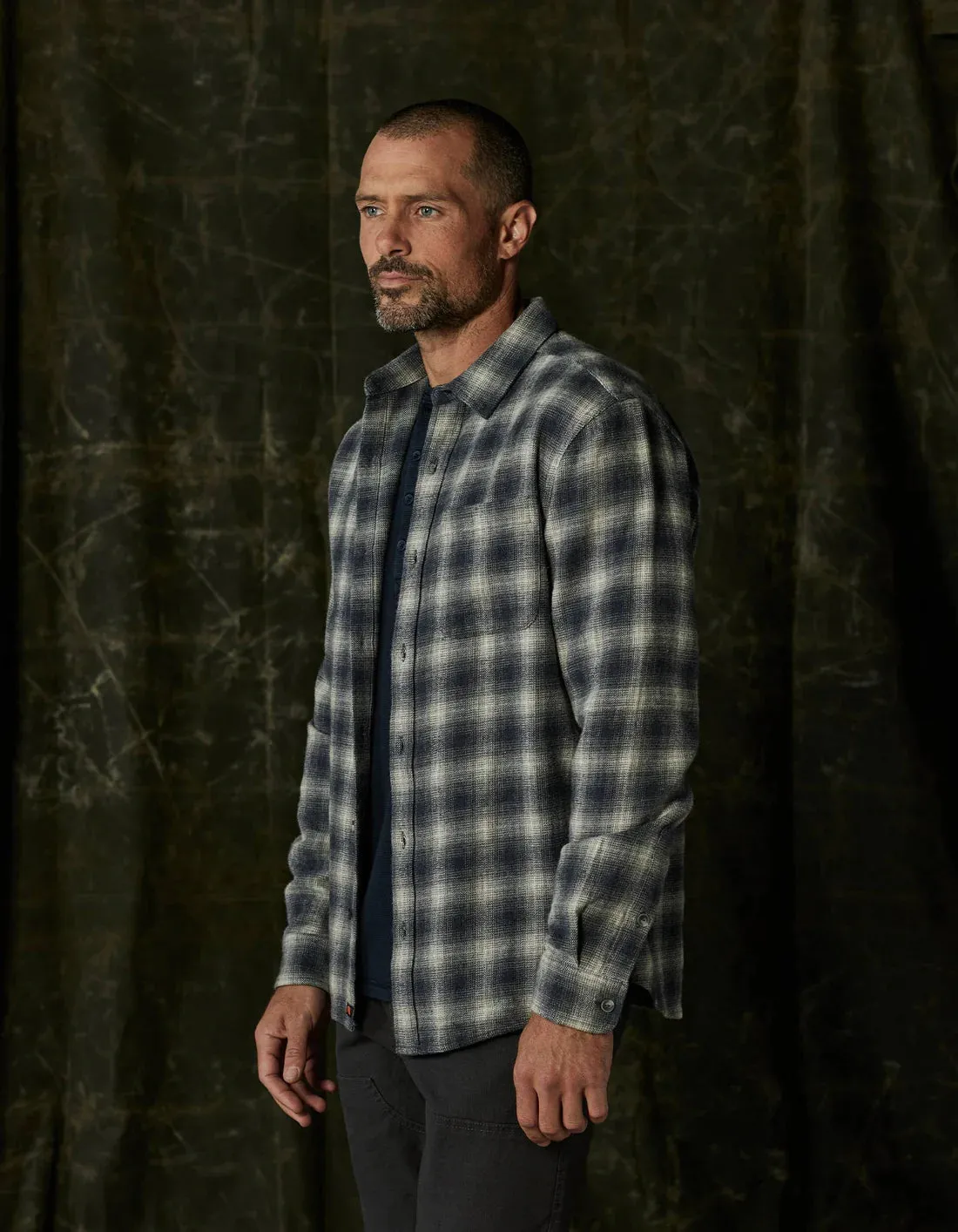 The Normal Brand Men's Louis Heavyweight Flannel Overshirt - Multiple Options